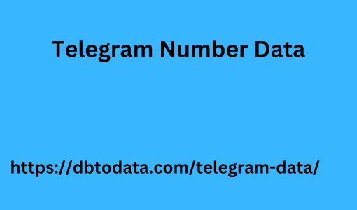 Telegram Number Data