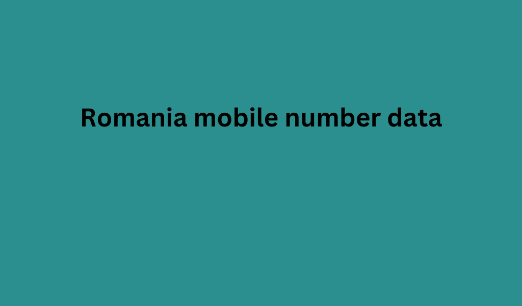 Romania mobile number data (1)